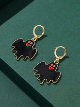 Funny Pumpkin Cat Earrings